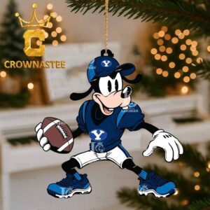 BYU Cougars Goofy Football Christmas Tree Decor Ornament