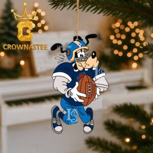 BYU Cougars Goofy Sport Football Christmas Tree Decor Ornament