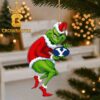 BYU Cougars Mickey And Minnie Christmas Tree Decor Ornament