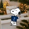 BYU Cougars Stitch Christmas Lights Christmas Ornament