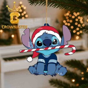 BYU Cougars Stitch Christmas Tree Decor Ornament