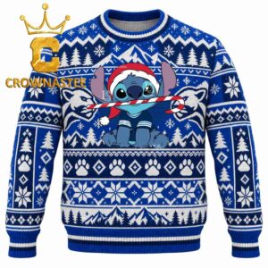 BYU Cougars Stitch Christmas Ugly Sweater