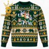 Baylor Bears Bluey And Lucky Christmas Ugly Sweater