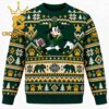 Baylor Bears Goofy And Pluto Football Christmas Ugly Sweater