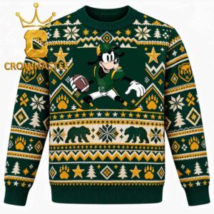 Baylor Bears Goofy Christmas Ugly Sweater
