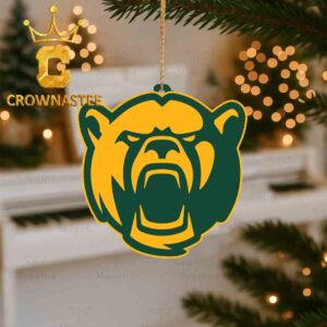 Baylor Bears Logo Christmas Decor Ornament