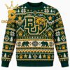 Baylor Bears Pooh Bear Disney Christmas Ugly Sweater