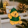 Baylor Bears Winnie the Pooh And Piglet Football Christmas Ornament
