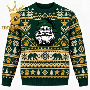 Baylor Bears Santa Claus Christmas Ugly Sweater