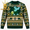 Baylor Bears Three Gnome Football Christmas Ugly Sweatshirt