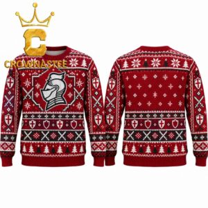 Bellarmine Knights Logo Christmas Ugly Sweater