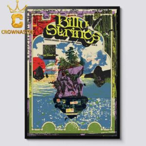 Billy Strings Early Merchandise October 6th 2026 Home Decor Poster Canvas