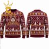 Boise State Broncos Best Dad Ever Christmas Ugly Sweater