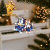 Boise State Broncos Betty Boop Back Christmas Tree Decor Ornament