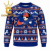Boise State Broncos Disney Mickey And Minnie Football Christmas Ugly Sweater