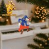 Boise State Broncos Hello Kitty Sport Christmas Tree Decor Ornament