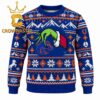 Boise State Broncos Grinch Stolen Football Logo Christmas Ugly Sweater