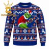 Boise State Broncos Grinch Stolen Logo Christmas Ugly Sweater