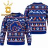 Boise State Broncos Mickey Minnie Christmas Ugly Sweater