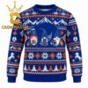 Boise State Broncos Santa Claus Angry Christmas Ugly Sweater
