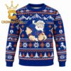 Boise State Broncos Rugby Gnome Christmas Ugly Sweater