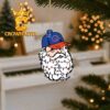 Boise State Broncos Gnome Cheerleader Christmas Tree Decor Ornament