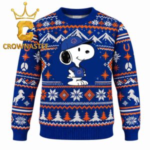 Boise State Broncos Snoopy Christmas Ugly Sweatshirt