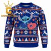 Boise State Broncos Stitch Heart Christmas Ugly Sweater
