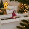 Boston College Eagles Bluey & Bingo Christmas Tree Decor Ornament
