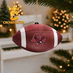 Boston College Eagles Football Logo Christmas Tree Decor Ornament