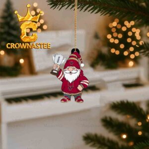 Boston College Eagles Gnome Champion Christmas Tree Decor Ornament