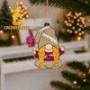 Boston College Eagles Bluey 3 Christmas Tree Decor Ornament