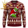 Boston College Eagles Grinch Hand Stolen Logo Christmas Ugly Sweater