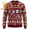 Boston College Eagles Mickey Minnie Christmas Ugly Sweater