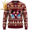 Boston College Eagles Pooh Bear Christmas Ugly Sweater