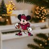 Boston College Eagles Mickey Mouse Christmas Tree Decor Ornament