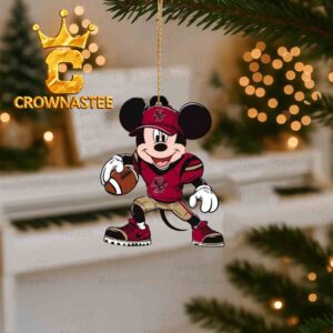 Boston College Eagles Mickey Mouse Christmas Tree Decor Ornament