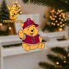 Boston College Eagles Winnie the Pooh & Piglet Football Christmas Tree Decor Ornament
