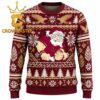 Boston College Eagles Santa Claus Christmas Ugly Sweater