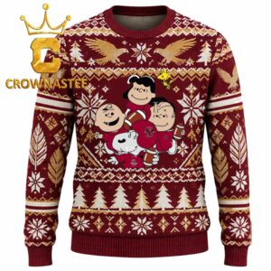 Boston College Eagles Snoopy Sport Christmas Ugly Sweatshirt