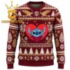 Boston College Eagles Stitch Jumping Christmas Ugly Sweater