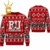 Bowling Green Falcons Badass Dad Christmas Ugly Sweater
