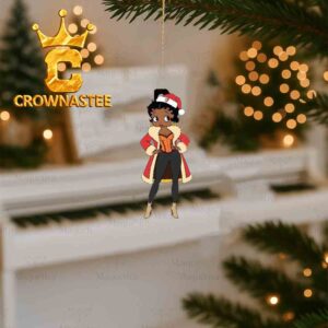 Bowling Green Falcons Betty Boop Queen Christmas Tree Decor Ornament