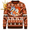Bowling Green Falcons Bluey And Bingo Family Christmas Ugly Sweater