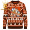Bowling Green Falcons Bluey Christmas Ugly Sweatshirt