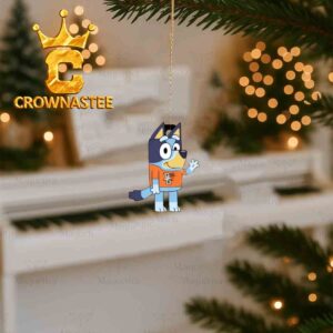Bowling Green Falcons Bluey 5 Christmas Tree Decor Ornament