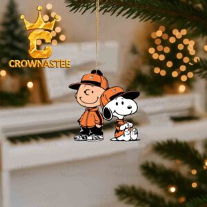 Bowling Green Falcons Charlie Brown Snoopy Champions Christmas Tree Decor Ornament