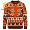 Bowling Green Falcons Chip And Dale Football Christmas Ugly Sweater