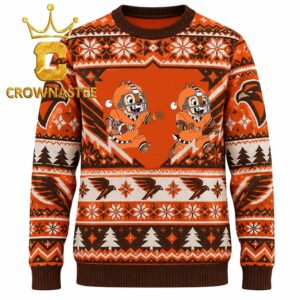 Bowling Green Falcons Chip And Dale Christmas Ugly Sweatshirt