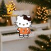Bowling Green Falcons Hello Kitty NCAA 4 Christmas Tree Decor Ornament